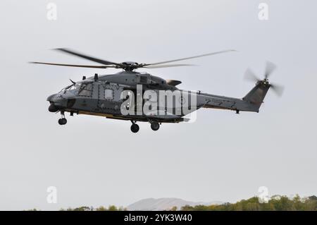 NHIndustries NH90 Hubschrauber der No. 3 Squadron RNZAF, Royal New Zealand Air Force auf dem Hood Aerodrome in Masterton, Neuseeland. Neue Militärordnung Stockfoto