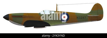 Prototyp Supermarine Spitfire Mk III Stockfoto