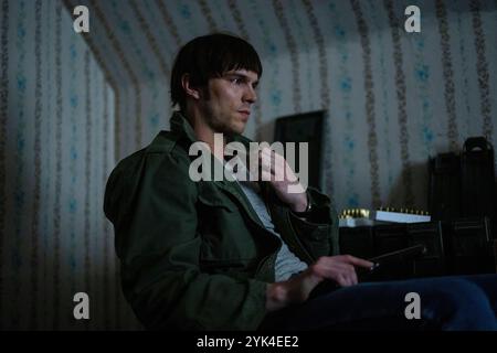 NICHOLAS HOULT in THE ORDER (2024), Regie: JUSTIN KURZEL. Quelle: AGC Studios / Chasing Epic Pictures / Album Stockfoto