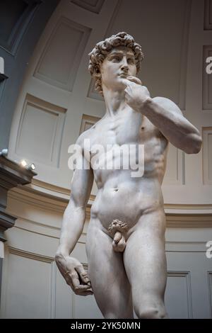 Michelangelos David-Statue Stockfoto