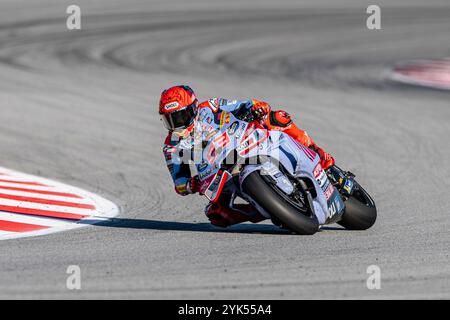 Circuit de Barcelona, Barcelona, Katalonien, Spanien. November 2024. 2024 MotoGP Motul Solidarity Grand Prix von Barcelona, Renntag; Marc Marquez vom Gresini Racing während des MotoGP Rennens Credit: Action Plus Sports/Alamy Live News Stockfoto