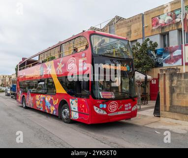 Hop-on-Hop-off-Bus Stockfoto
