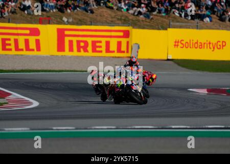 Barcelona, Spanien. November 2024. 15.11.2024, Circuit de Barcelona-Catalunya, Barcelona, MotoGP Motul Solidarity Grand Prix von Barcelona, Foto Joan mir aus Spanien, Repsol Honda Team Credit: dpa/Alamy Live News Stockfoto