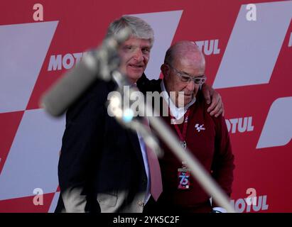 Barcelona, Spanien. November 2024. 17. November 2024, Circuit de Barcelona-Catalunya, Barcelona, MotoGP Motul Solidarity Grand Prix von Barcelona, im Bild Credit: dpa/Alamy Live News Stockfoto