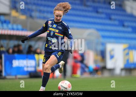 St. Polten, Österreich. November 2024. St. Polten, Österreich, 17. November 2024: Melanie Brunnthaler (18 SKN St Polten) im Einsatz während des Admiral Frauen Bundesliga Matches St. Polten gegen Altach Tom Seiss/SPP (Tom Seiss/SPP) Credit: SPP Sport Press Photo. /Alamy Live News Stockfoto