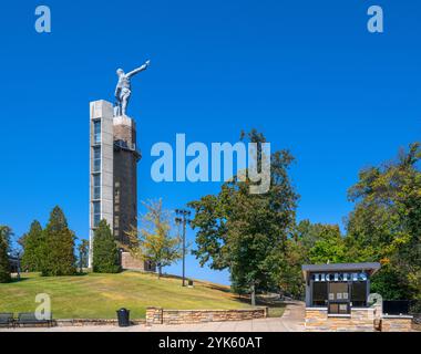 Die Vulcan Statue im Vulcan Park and Museum, Birmingham, Alabama, USA Stockfoto