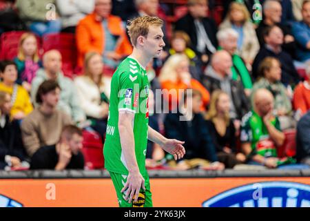 Lübecke, Deutschland. November 2024. Florian Kranzmann (GWD Minden, #05) GER, GWD Minden vs. TV Grosswallstadt, Handball, 2. Bundesliga, 11. Spieltag, Spielzeit 2024/2025, 17.11.2024 Foto: Eibner-Pressefoto/Jan Rollinger Credit: dpa/Alamy Live News Stockfoto