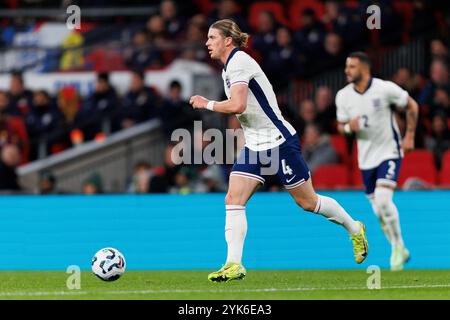 London, Großbritannien. November 2024. Conor Gallagher aus England im Einsatz während des Gruppenspiels der UEFA Nations League in der 1. Runde der UEFA Nations League im Wembley Stadium, London, England, Großbritannien am 17. November 2024 Credit: Every Second Media/Alamy Live News Stockfoto