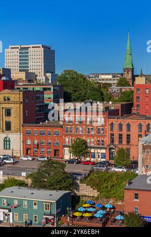 Skyline, Saint John, New Brunswick, Kanada Stockfoto