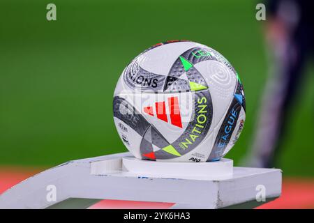 Mailand, Mailand, Italien. November 2024. Während des ersten Spiels der UEFA National League 11/2024 Fußball zwischen Italien und Frankreich im Stadio San Siro in Mailand. Im Bild: (Credit Image: © Fabio Sasso/ZUMA Press Wire) NUR REDAKTIONELLE VERWENDUNG! Nicht für kommerzielle ZWECKE! Stockfoto