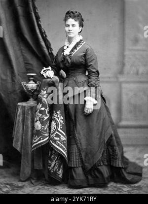 Ann Young, Ann Eliza Young (1844–1917) 19. Von Brigham Young's 56 Ehefrauen Stockfoto