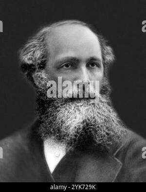 James Maxwell, James Clerk Maxwell (1831–1879) schottischer Physiker und Mathematiker Stockfoto