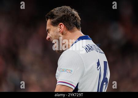 London, Großbritannien. November 2024. Während des Gruppenspiels der UEFA Nations League in England gegen Irland am 17. November 2024 im Wembley Stadium in London, England, Großbritannien Credit: Every Second Media/Alamy Live News Stockfoto