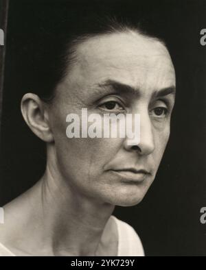 Georgia O’Keeffe, Georgia Totto O’Keeffe (1887–1986) US-amerikanischer Künstler, Maler der Moderne Stockfoto