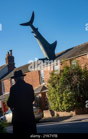 Der Headington Shark, Oxford Stockfoto