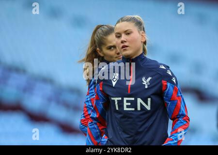 Birmingham, Großbritannien. November 2024. Kopfaufnahme von Poppy Pritchard (12 Kristallpalast). Aston Villa V Crystal Palace, WSL, Villa Park, Birmingham. (Sean Walsh/SPP) Credit: SPP Sport Press Photo. /Alamy Live News Stockfoto