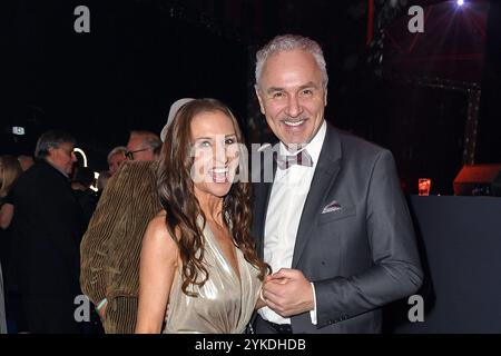 Anita Hofmann und Christian Filip bei der Verleihung 'die Goldene Henne' am 15.11.2024 in Leipzig Stockfoto