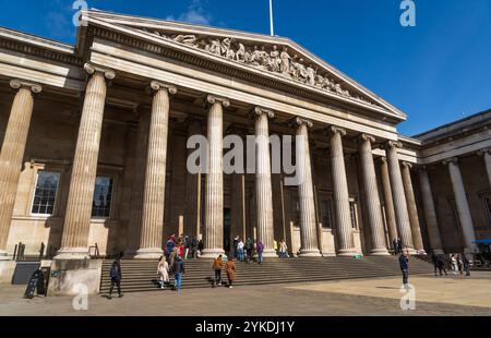 Das British Museum im Londoner Viertel Bloomsbury Stockfoto