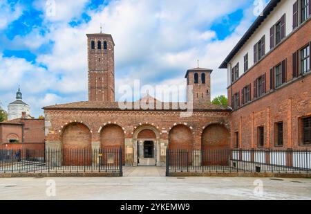 Basilica di Sant'Ambrogio in Mailand, Italien Stockfoto