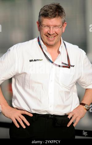 ARCHIVFOTO: Ross BRAWN wird am 23. November 2024 70 Jahre alt, Ross Brawn (GBR, Teamchef Brawn GP), Halbfigur., Formel 1, GP von Kuala Lumpur/Sepang, Malaysia, Motorsport.02.04.2009. ? SVEN SIMON, Prinzess-Luise-Str.41#45479 Muelheim/Ruhr#Tel.0208/9413250#Fax 0208/9413260#Kto 244 293 433 P ostbank E ssen BLZ 360 100 43#www.SvenSimon.net#e-mail:SvenSimon@t-online.de. Stockfoto