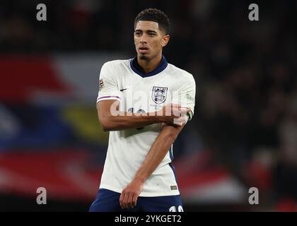 London, Großbritannien. November 2024. Jude Bellingham aus England während des Spiels der UEFA Nations League im Wembley Stadium in London. Der Bildnachweis sollte lauten: Paul Terry/Sportimage Credit: Sportimage Ltd/Alamy Live News Stockfoto