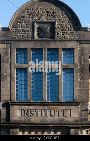 The Institute, Main Street, Hornby Village, Lancashire, England, Vereinigtes Königreich. Stockfoto