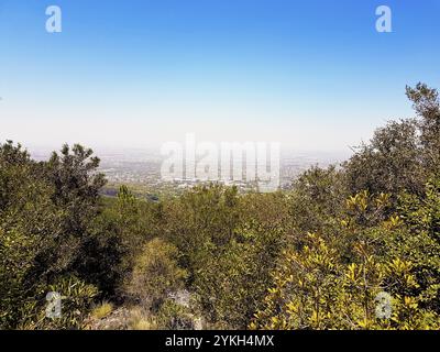 Claremont, Kapstadt, Südafrika, eine schöne Aussicht vom Tafelberg, Afrika Stockfoto