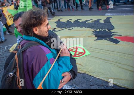 16. November 2024 – Rom, Italien: Climate Pride © Andrea Sabbadini Stockfoto