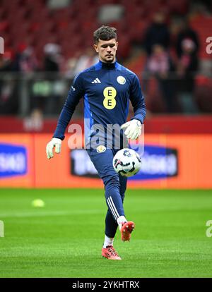 Während des Gruppenspiels der UEFA Nations League im PGE Narodowy Stadion in Warschau. Bilddatum: Montag, 18. November 2024. Stockfoto