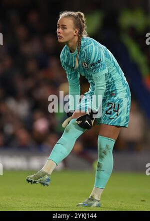 London, Großbritannien. November 2024. Hannah Hampton aus Chelsea während des FA Women's Super League Spiels in Stamford Bridge, London. Der Bildnachweis sollte lauten: Paul Terry/Sportimage Credit: Sportimage Ltd/Alamy Live News Stockfoto