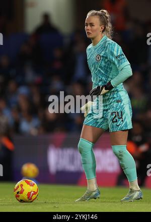 London, Großbritannien. November 2024. Hannah Hampton aus Chelsea während des FA Women's Super League Spiels in Stamford Bridge, London. Der Bildnachweis sollte lauten: Paul Terry/Sportimage Credit: Sportimage Ltd/Alamy Live News Stockfoto