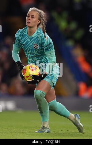 London, Großbritannien. November 2024. Hannah Hampton aus Chelsea während des FA Women's Super League Spiels in Stamford Bridge, London. Der Bildnachweis sollte lauten: Paul Terry/Sportimage Credit: Sportimage Ltd/Alamy Live News Stockfoto