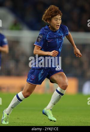 London, Großbritannien. November 2024. Maika Hamano von Chelsea während des FA Women's Super League Spiels in Stamford Bridge, London. Der Bildnachweis sollte lauten: Paul Terry/Sportimage Credit: Sportimage Ltd/Alamy Live News Stockfoto