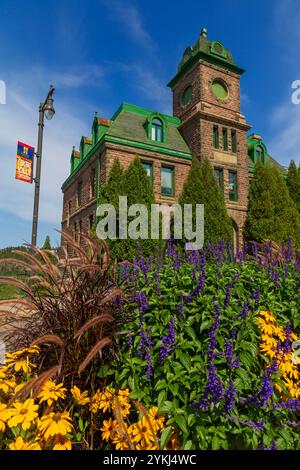 Old Post Office, Downtown Saguenay, Quebec, Kanada Stockfoto