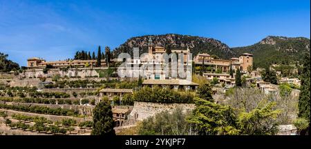 Schloss Sancho I, Charterhaus Valldemossa, Mallorca, balearen, spanien, europa. Stockfoto