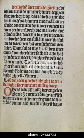 Stundenbuch Wolfgang Hopyl - kW 172 C 21 - 096r. Stockfoto