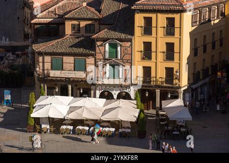 Mesón Casa Cándido Restaurant in Segovia. Stockfoto