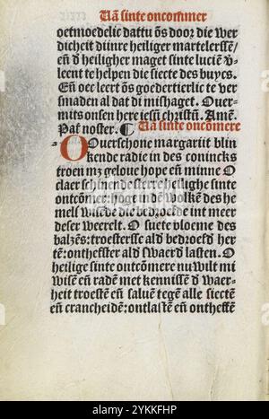 Stundenbuch Wolfgang Hopyl - kW 172 C 21 - 129v. Stockfoto