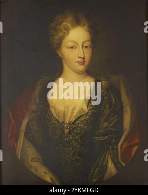 Britische Schule, 18. Jahrhundert - Königin Caroline von Ansbach (1683-1737) Stockfoto