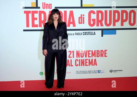 Valentina Lodovini bei der Premiere des Kinofilms Una Terapia di Gruppo im Space Moderno Cinema. Rom, 18.11.2024 Stockfoto