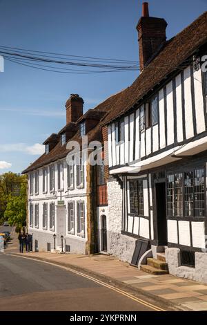 Großbritannien, England, West Sussex, Midhurst, South Street, Spread Eagle Hotel Stockfoto