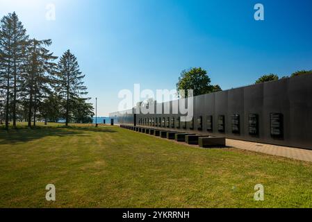 Tallinn, Estland - 26.06.2024: Gedenkstätte für die Opfer des Kommunismus. Stockfoto