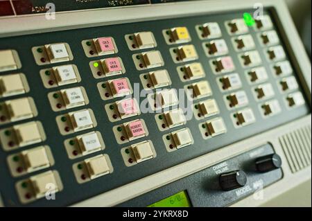 Nahaufnahme der Forstdienstzentrale in Sitka, Alaska, USA. Stockfoto