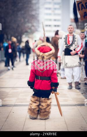 Surva - Internationales Festival der Maskerade-Spiele Stockfoto