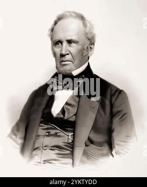 Benjamin Silliman, 1779–1864, US-amerikanischer Chemiker und Wissenschaftslehrer Stockfoto