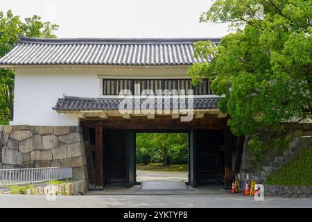 Schloss Osaka Stockfoto
