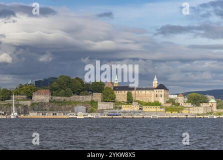 Ein Bild von der Festung Akershus Stockfoto