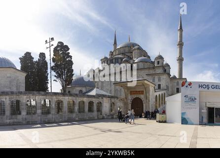 Ein Bild der Fatih-Moschee in Istanbul Stockfoto