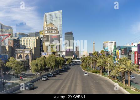 Ein Bild vom Las Vegas Boulevard South Stockfoto