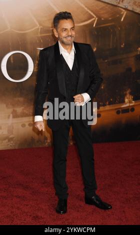 HOLLYWOOD, KALIFORNIEN - 18. NOVEMBER: Eugenio Derbez besucht die Premiere von Gladiator II in Los Angeles im TCL Chinese Theatre am 18. November 2024 in Hollywood, Kalifornien. Stockfoto